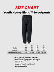 KPop Demon Hunters Glow in the Dark Youth Sweatpants Saja Boys