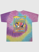 KPop Demon Hunters Toddler Tie-Dye T-Shirt HUNTR/X Summer Festival