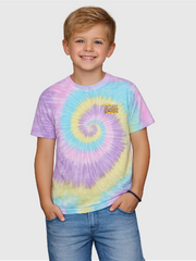 KPop Demon Hunters Youth Tie-Dye T-Shirt HUNTR/X Summer Festival