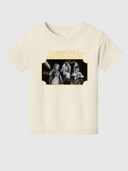 KPop Demon Hunters Gold Foil Toddler T-Shirt HUNTR/X Signatures