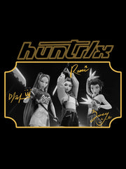 KPop Demon Hunters Gold Foil Toddler T-Shirt HUNTR/X Signatures