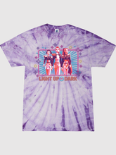KPop Demon Hunters Youth Tie-Dye T-Shirt HUNTR/X Light Up the Dark