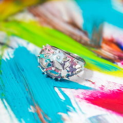 League of Legends X RockLove ARCANE Anomaly Ring Jewelry decoration