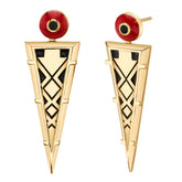 League of Legends X RockLove ARCANE Ambessa Earrings Jewelry decoration