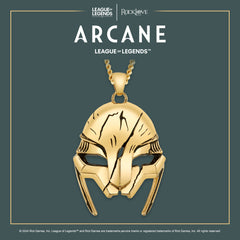 League of Legends X RockLove ARCANE Ambessa Mask Necklace Jewelry decoration