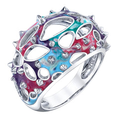 League of Legends X RockLove ARCANE Anomaly Ring Jewelry decoration