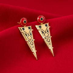 League of Legends X RockLove ARCANE Ambessa Earrings Jewelry decoration