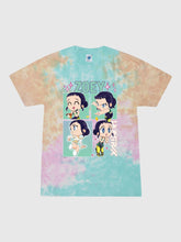 KPop Demon Hunters Zoey Tie-Dye Kids T-Shirt