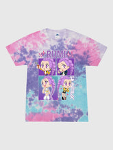 KPop Demon Hunters Rumi Tie-Dye Kids T-Shirt
