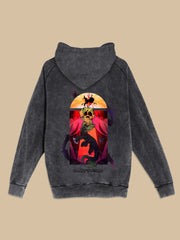 Dandy's World Gourdy Stained Glass Vintage Black Wash Hoodie