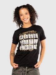 KPop Demon Hunters Metallic Ink Youth T-Shirt HUNTR/X & Saja Boys