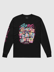 KPop Demon Hunters Long Sleeve Shirt Saja Boys Soda Pop! Scribbles