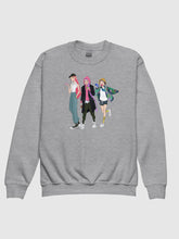 KPop Demon Hunters HUNTR/X Off Duty Youth Crewneck Sweatshirt
