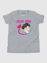 KPop Demon Hunters Jinu Chibi Kids T-Shirt