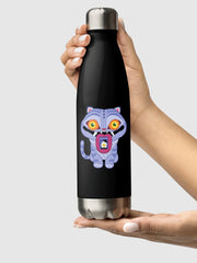 KPop Demon Hunters Water Bottle Featuring Derpy Tiger