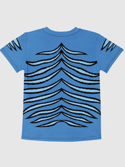 KPop Demon Hunters Kids T-Shirt Derpy Tiger Stripes
