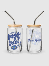 KPop Demon Hunters Personalized Can Shaped Glass Derpy & Sussie