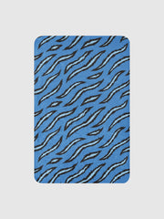KPop Demon Hunters Sherpa Blanket Derpy Tiger Stripes