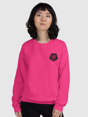 KPop Demon Hunters SAJA BOYS Lion Embroidered Crewneck Sweatshirt
