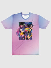 KPop Demon Hunters Adult T-Shirt HUNTR/X Electric Summer