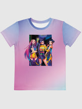 KPop Demon Hunters Kids T-Shirt HUNTR/X Electric Summer