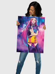 KPop Demon Hunters Poster Mira Electric Summer
