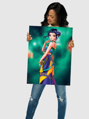 KPop Demon Hunters Poster Zoey Electric Summer