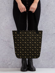 KPop Demon Hunters Tote Bag HUNTR/X Logo Golden