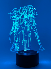 KPop Demon Hunters LED Lamp HUNTR/X