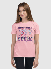 KPop Demon Hunters HUNTR/X Birthday Crew Kids T-Shirt