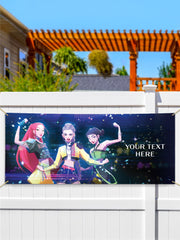 KPop Demon Hunters HUNTR/X Personalized Banner