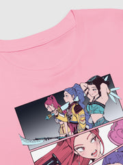 KPop Demon Hunters Women's Crop Top Polo Tokki