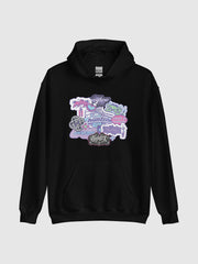 KPop Demon Hunters HUNTR/X Hoodie Collage