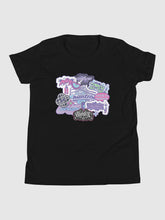 KPop Demon Hunters HUNTR/X Youth T-Shirt Collage