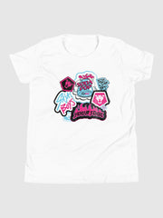 KPop Demon Hunters Saja Boys Youth T-Shirt Collage