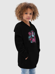 KPop Demon Hunters Saja Boys Youth Hoodie Collage