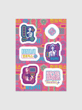 KPop Demon Hunters Sticker Sheet HUNTR/X Summer Nights