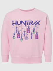 KPop Demon Hunters Toddler Crewneck Sweatshirt HUNTR/X Holiday Charms
