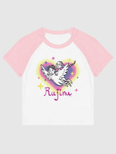 KPop Demon Hunters Women's Raglan Baby Tee Rujinu