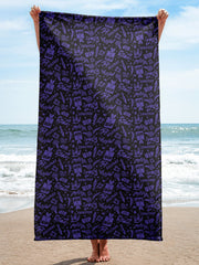 KPop Demon Hunters Beach Towel HUNTR/X VIP