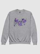 KPop Demon Hunters Kids Crewneck Sweatshirt HUNTR/X Music Notes