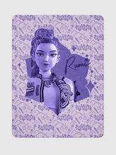 KPop Demon Hunters Sherpa Blanket Rumi