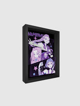 KPop Demon Hunters HUNTR/X Shadowbox Art