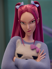 KPop Demon Hunters Mira's Polar Bear Sweatshirt