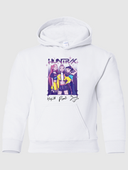 KPop Demon Hunters Kids Hoodie HUNTR/X Sketch