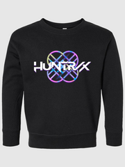 KPop Demon Hunters Logo Toddler Crewneck Sweatshirt HUNTR/X