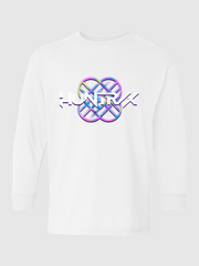 KPop Demon Hunters HUNTR/X Logo Kids Long Sleeve T-Shirt