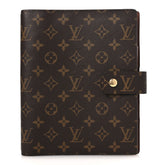 Monogram Large Ring Agenda Cover