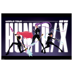 KPop Demon Hunters Huntr/x World Tour Poster (Store Exclusive)