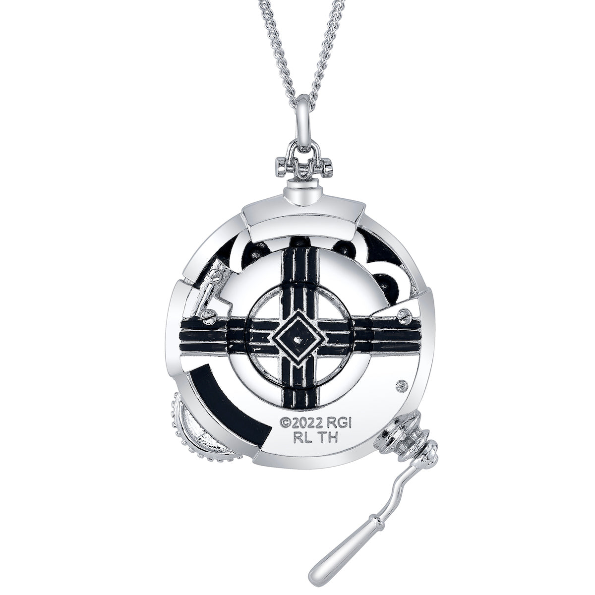 League of Legends X RockLove ARCANE Ekko Stopwatch Necklace Jewelry decoration